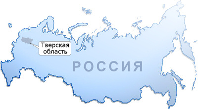 Карта россия тверь