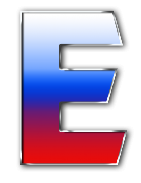 Под е л. Буква е в цвете российского флага. Объемные буквы. Буквы красного цвета. 8925-2707042 петля сцепная чертеж.