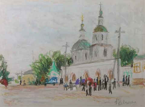 Астраханский кремль рисунок. Зарайский Кремль живопись. Художники города Зарайска. Зарайский Кремль рисунок. Зарайск рисунок