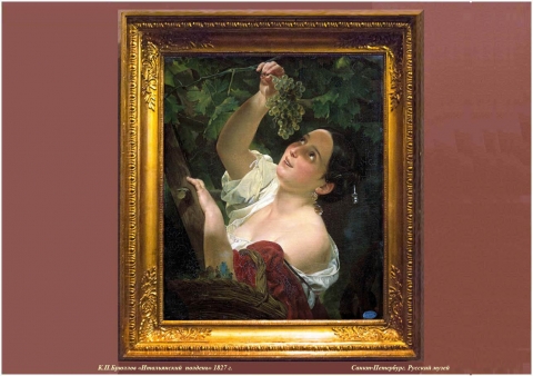 Брюллов русский музей картины