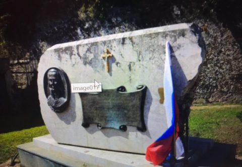 Памятник ушакову на острове корфу